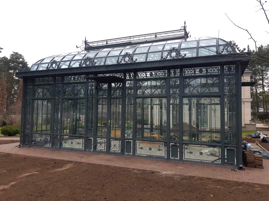  Victorian style garden glass greenhouse conservatory,Outdoor Victorian garden glass greenhouse conservatory